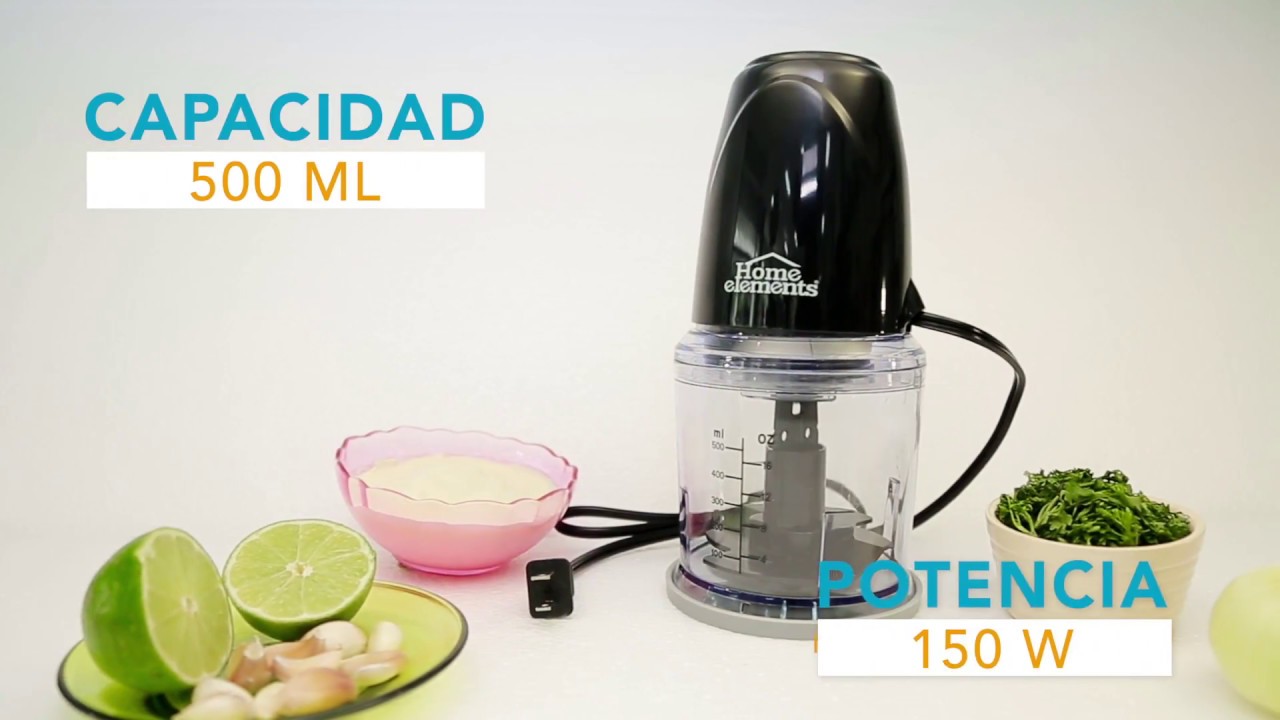 Homezo – Picadora eléctrica de alimentos mejorada picadora de