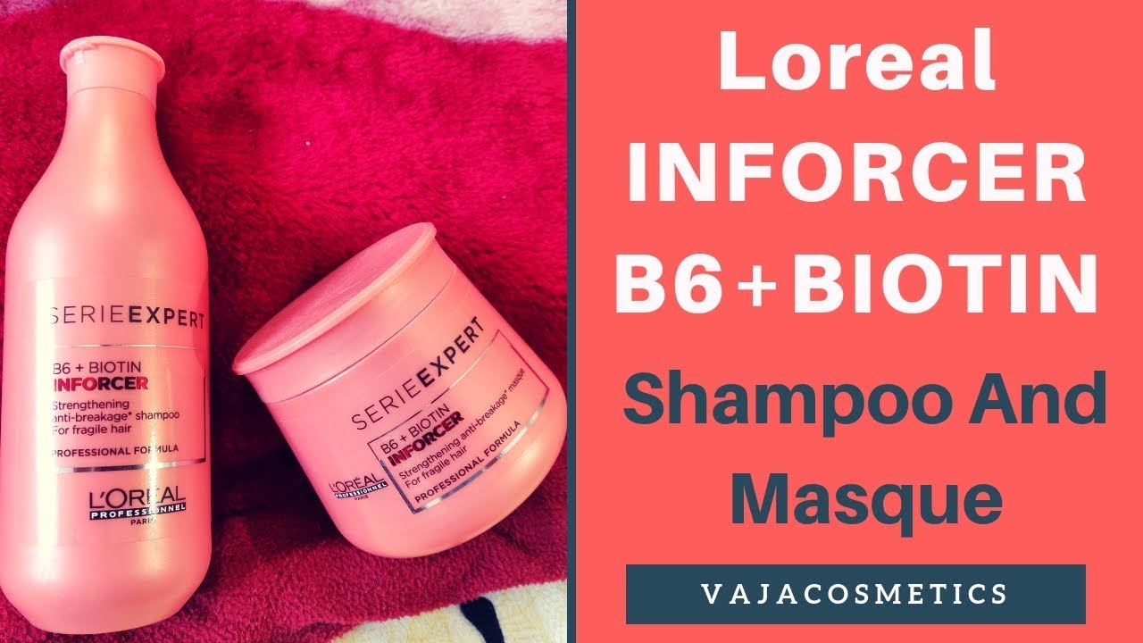 LOreal Professionnel Expert B6+Biotin Shampoo And Masque - YouTube