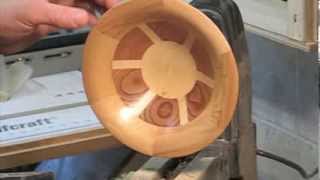 I showed how I turn a segmented bowl. Probably not the proper way, but it works for me.