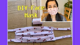 This tutorial is about making face mark that requires no sewing
machine hand stitch