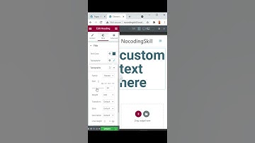 Elementor Heading Element |  Elementor Tutorial #shorts
