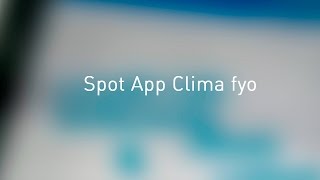 Spot Nueva App de Clima screenshot 1