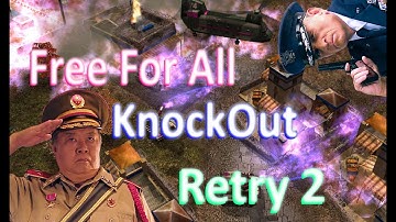 $280 FFA Knock-Out Tournament - Retry round 2 | C&C Generals Zero Hour