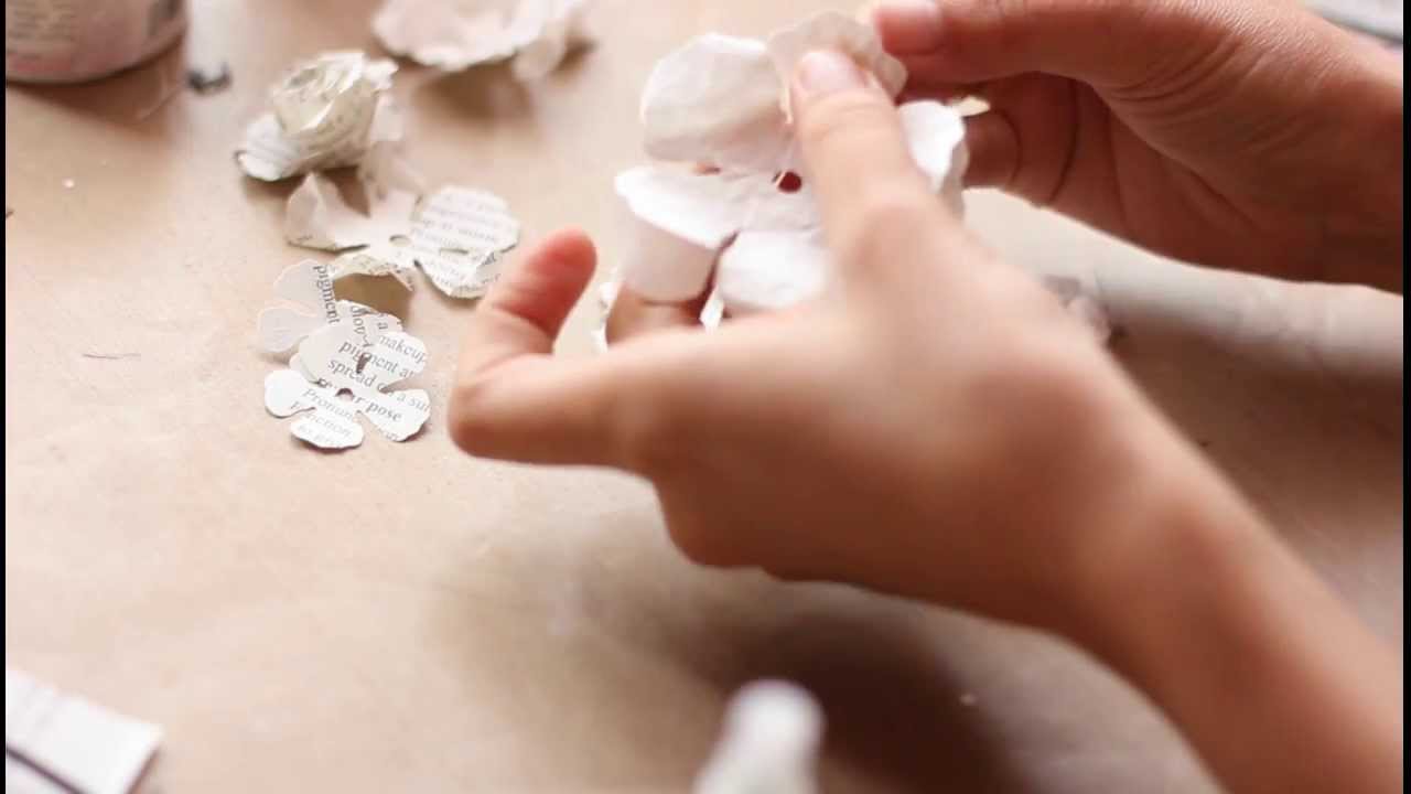 Mulberry Paper Flower tutorial