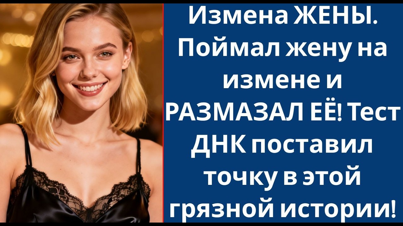Измена ЖЕНЫ  Поймал жену на измене и РАЗМАЗАЛ ЕЁ! Тест ДНК поставил точку в этой грязной истории