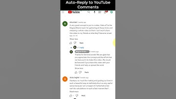 Auto-reply to YouTube Comments #shorts #youtubeautocomment #automationforyoutubers #shorts