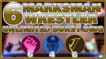 UNLIMITED BURST DMG | 6 MARKSMAN 6 WRESTLER - MAGIC CHESS TIPS & GAMEPLAY | Mobile Legend Bang Bang