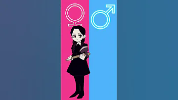Addams Family Characters Gender Swap Shorts Wednesday 