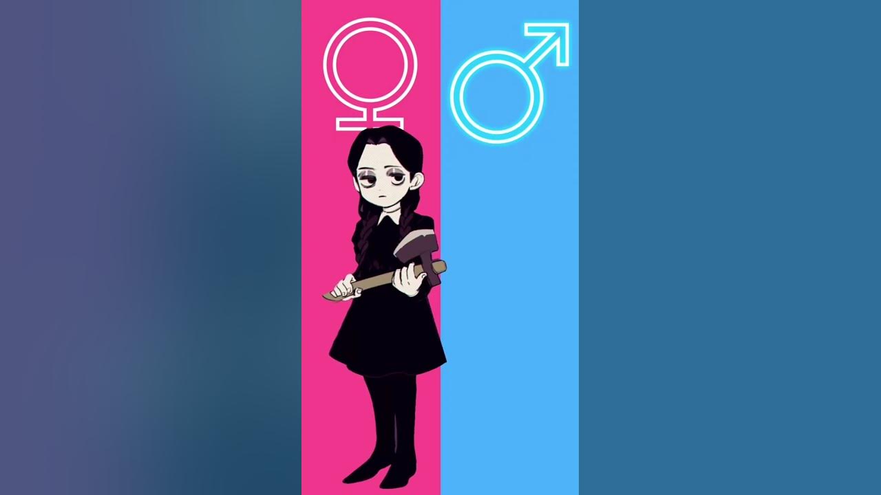 Addams Family characters gender swap #shorts #wednesday Addams Family characters gender swap #shorts #wednesday