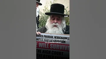 Israeli Ultra Orthodox Jews Stage Protest Over Army Draft 