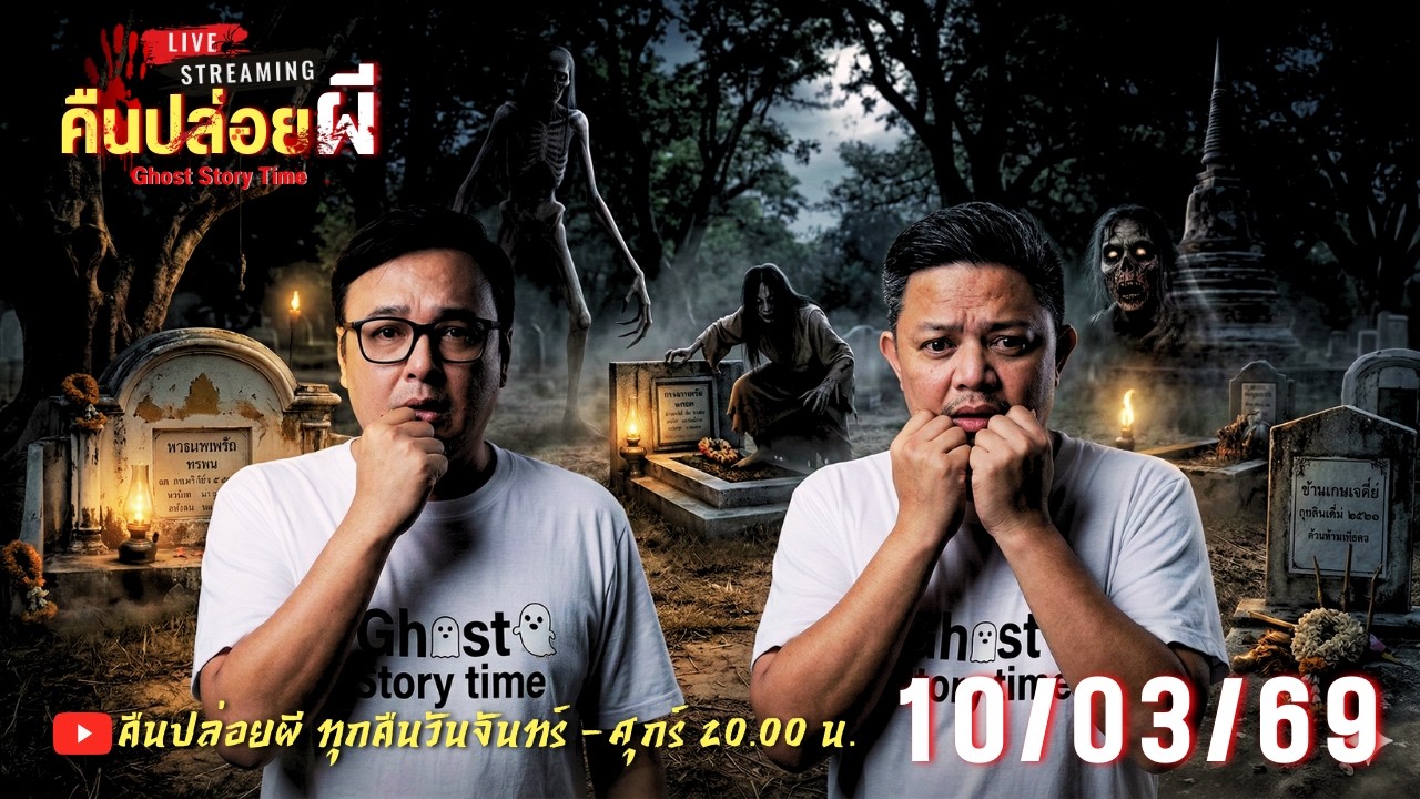 🔴 Live สด #คืนปล่อยผี  วันที่ 10/03/69 | เนตร ธนัชพงศ์ x ขวัญ น้ำมันพราย