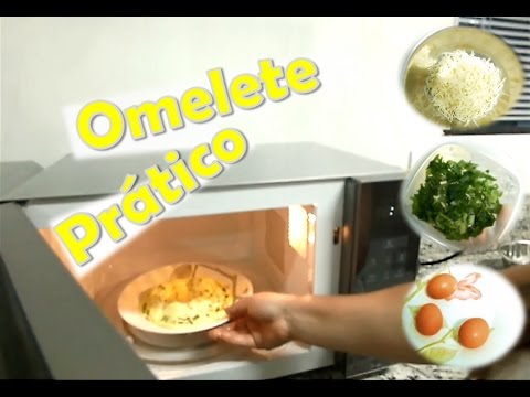 Omelete de Micro-Ondas