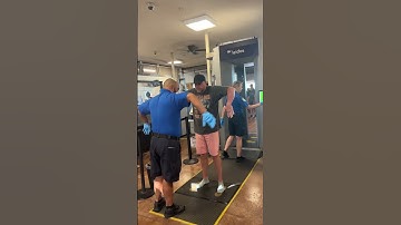 TSA Agent Makes Man Do the Robot || ViralHog