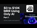 I Asked AI to Build Me a $10k/Month App (Part 1: Idea to Code Setup)