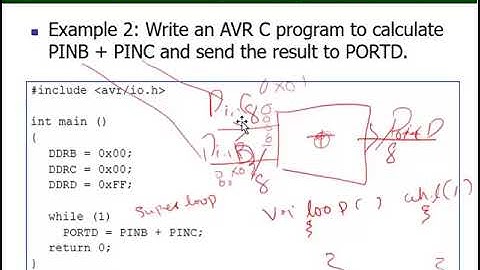 Chapter 7 AVR Programming in C by Muhammad Ali Mazidi ATMEGA 328p Arduino Uno