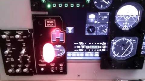 DCS A-10C Landing gear panel first trial