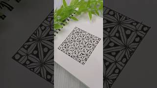 zentangle Pattern Tutorial. Part- 22 #zentangle #patterntutorial