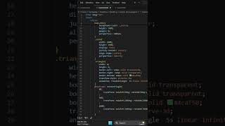 html css tutorial for beginners in 60 second || #coding #css #html
