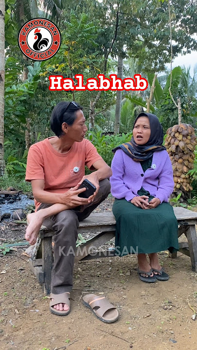 Halabhab 😅 #comedy #lucu #sketsakomedi #bobodoran #kamonesan