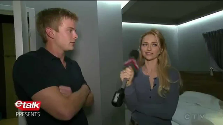 Graham Rogers interview part2 & ETALK - Quantico (...