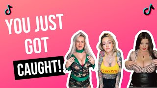 Did You Just Look At My Boobs Challenge Part 1 | Just Got Caught | TikTok Compilation 2021