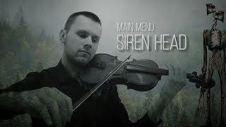 Siren Head Main Menu Theme violin piano cover sheet