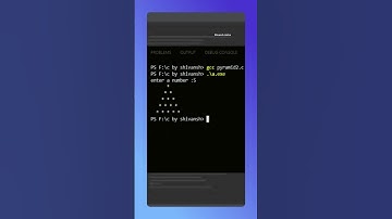 c code for pyramid structure #pyramid #coding #clanguage @shivanshmishra97