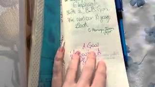 travelers notebook flip through & how to