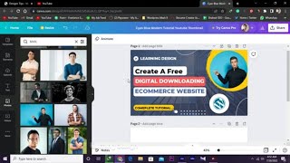 Design Youtube Thumbnail Canva tutorial | Make Youtube Thumbnail in Canva fast screenshot 2