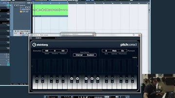 Cubase 5 Pitch correct settings for T-Pain style (Autotune)