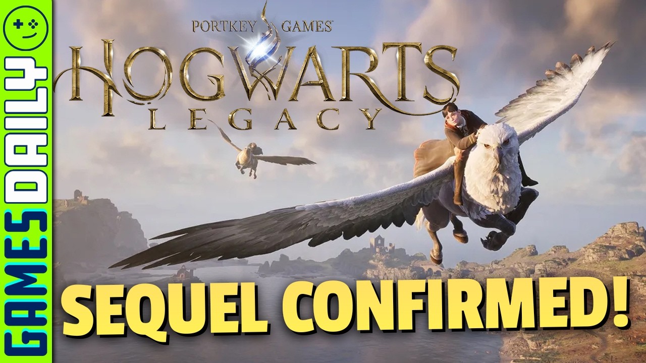 Warner Bros Confirms Hogwarts Legacy Sequel - Kinda Funny Games Daily 08.13.26