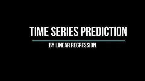 Time Series Prediction by Linear regression - nugget_12_11