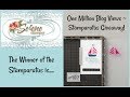 One Million Blog Views Giveaway - Winner Annoucement!