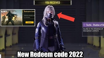 cod Mobile Redeem code 2022 Garena | codm Redeem code | Call Of Duty Mobile Redeem code 2022