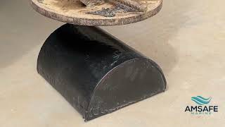 Durable and strength test of EVA Foamed with Polyurethane Coated Fender