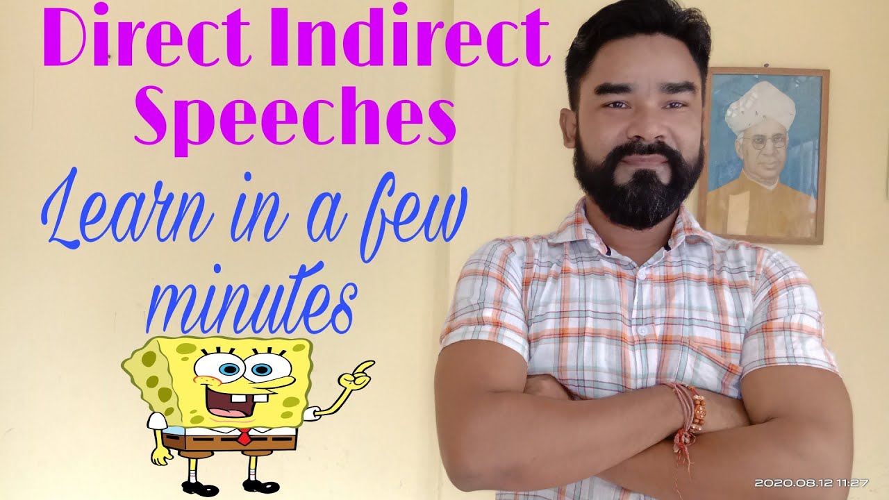 The Narration || Direct Indirect Speeches || Class 9, 10, 11 & 12 grammar || SEBA || AHSEC ||