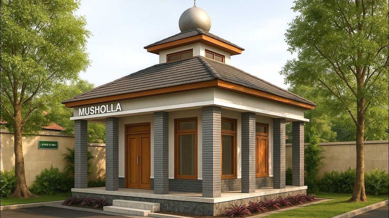 Cara membuat musholla Sederhana di Minecraft 