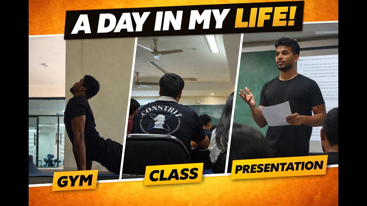 24/2/26 | Gym | Class | Presentation| XIMB | MBA life | Random Day