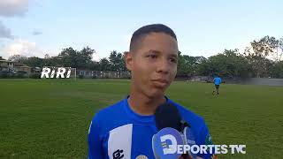 David Fernando Morales Meraz, anotador del gol del triunfo del Victoria sobre Real España Reservas.