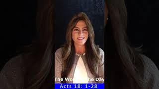 Acts 18:1-18 for Saturday 5-23-26 (9625): The Word of the Day with Rene' Holaday