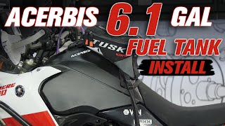 How To Install an Acerbis 6.1 Gallon Fuel Tank on a Yamaha Ténéré 700