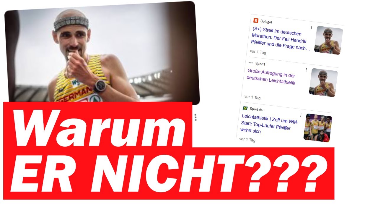 Hendrik Pfeiffer WM-Aus – Was ist passiert?
