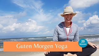 Sanftes Yoga am Morgen. Heute ist ein guter Tag!