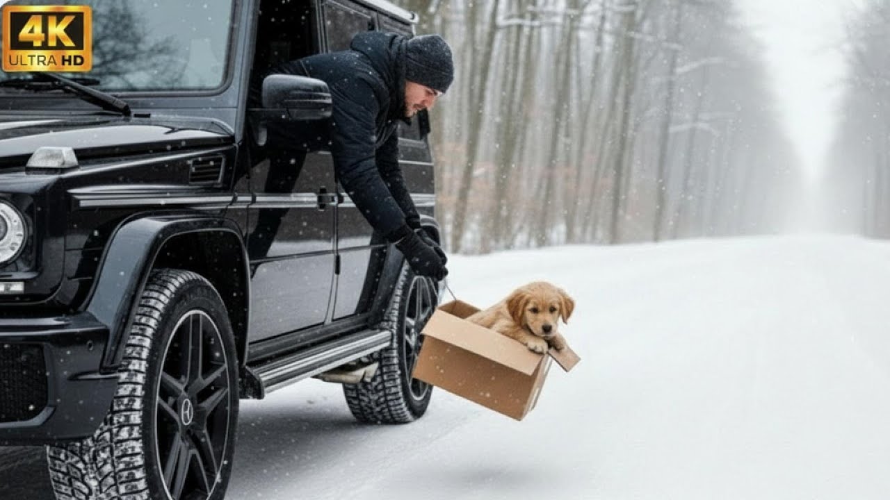Homeless Man Rescues Abandoned Puppy in the Snow — The Dog’s Thank-You Is Unforgettable