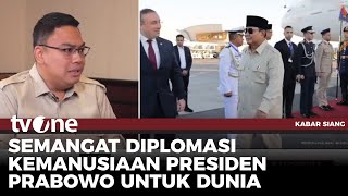 Presiden Prabowo Konsisten dan Tegas Perjuangkan Kemerdekaan Warga Palestina | tvOne