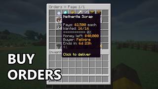 Buy order plugin for Minecraft servers: full walkthrough