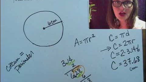 Finding the Circumference of a Circle (LSC Math 0306 Final Review # 178)