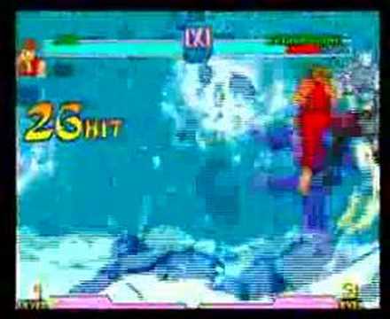 Marvel vs Capcom EX: Ryu Morph Combo