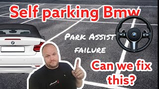 Bmw NOT parking itself anymore! Broken Park assist