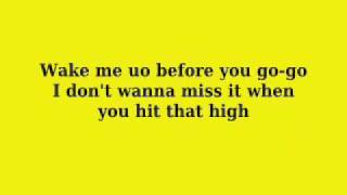 Wham - Wake me up before you go-go (Jitterbug!) lyrics